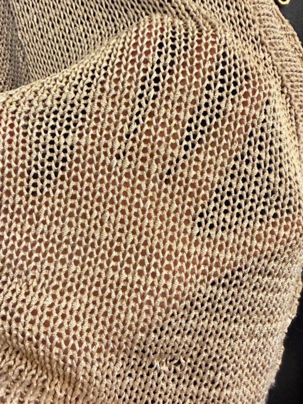 Open Knit Beach Cover-Up - Picture 4 of 5